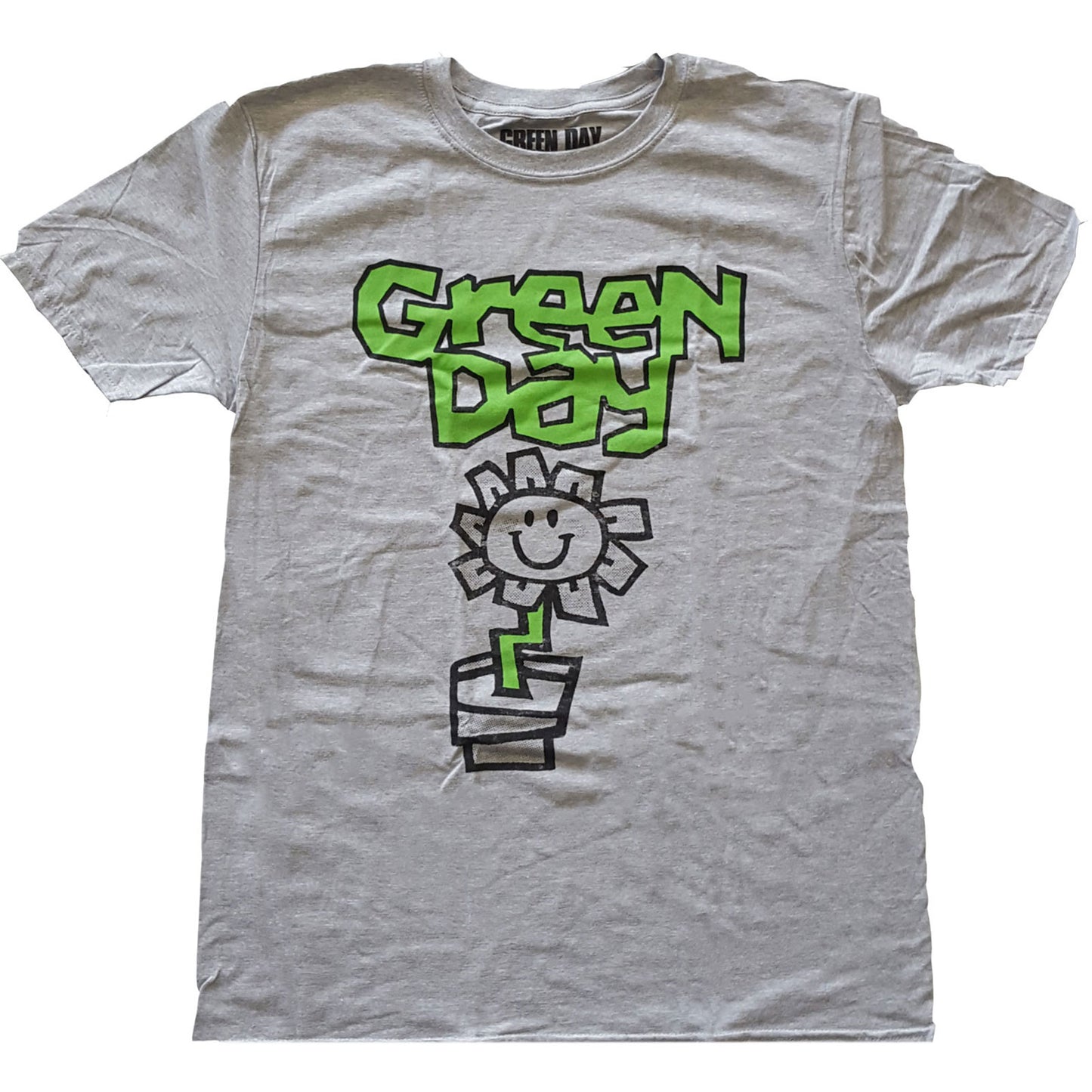 Green Day Unisex T-Shirt: Flower Pot