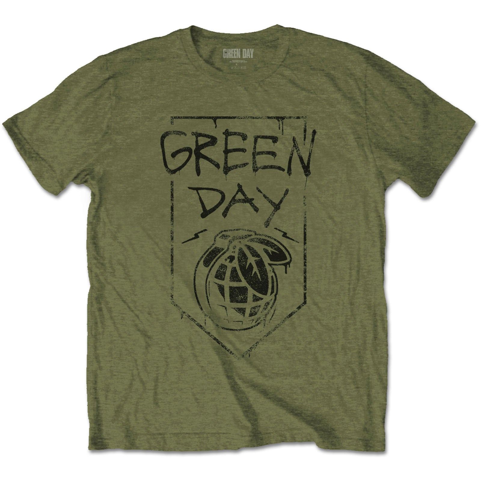 Green Day Unisex T-Shirt: Organic Grenade