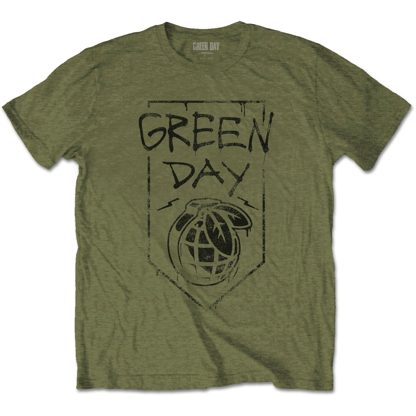 Green Day Unisex T-Shirt: Organic Grenade