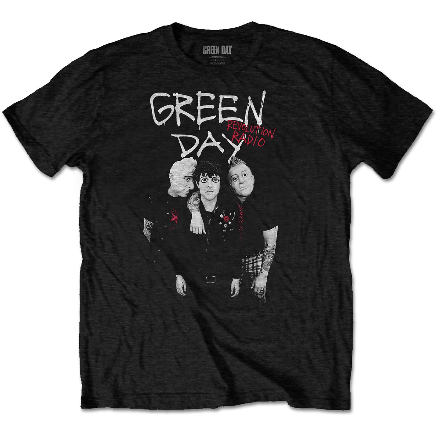 Green Day Unisex T-Shirt: Red Hot