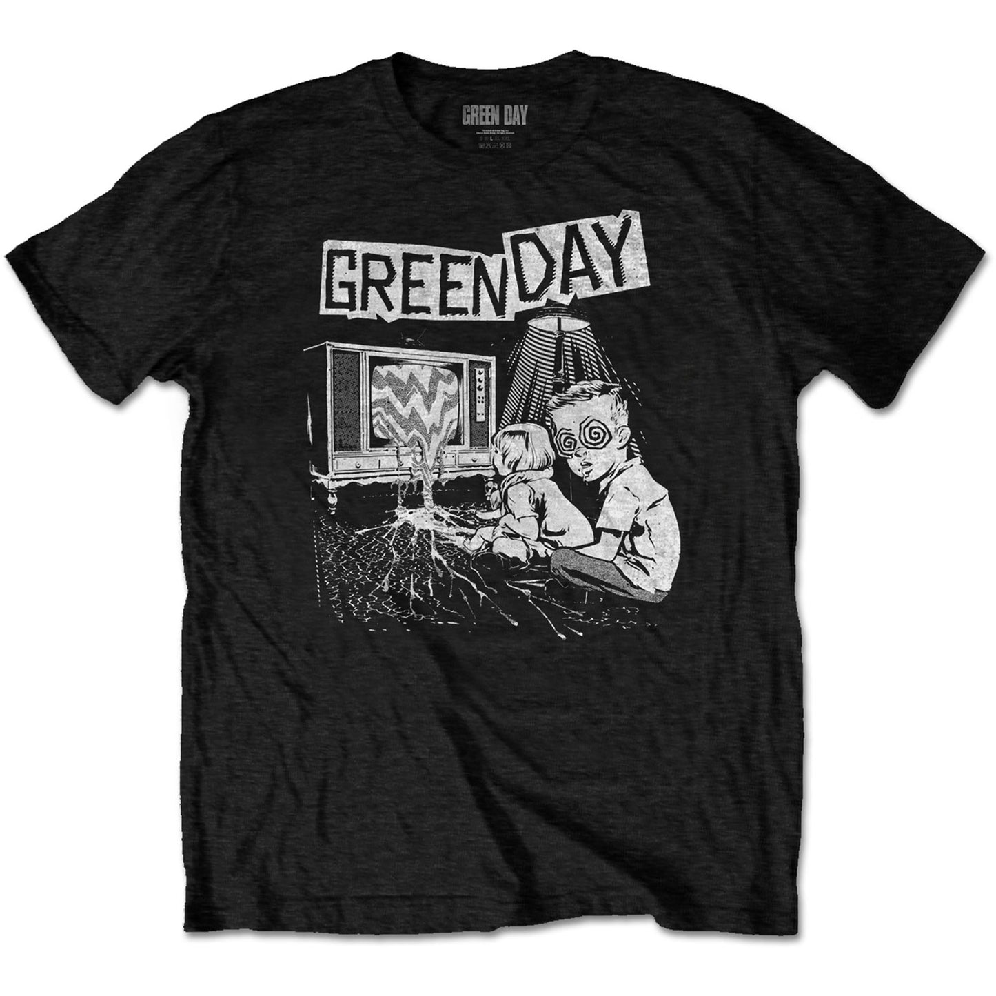 Green Day Unisex T-Shirt: TV Wasteland