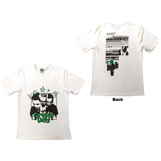 Green Day Unisex T-Shirt: Good Riddance (Back Print)