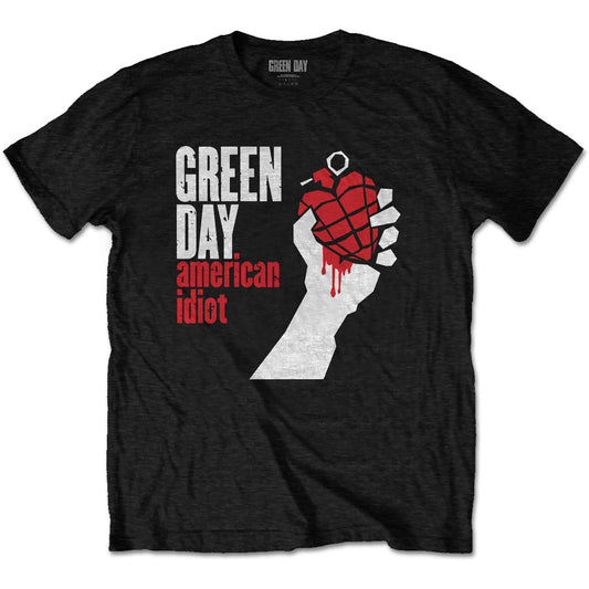 Green Day Unisex T-Shirt: American Idiot (Plus Sizes)