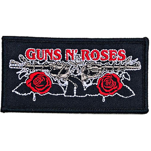 Guns N' Roses Standard Patch: Vintage Pistols