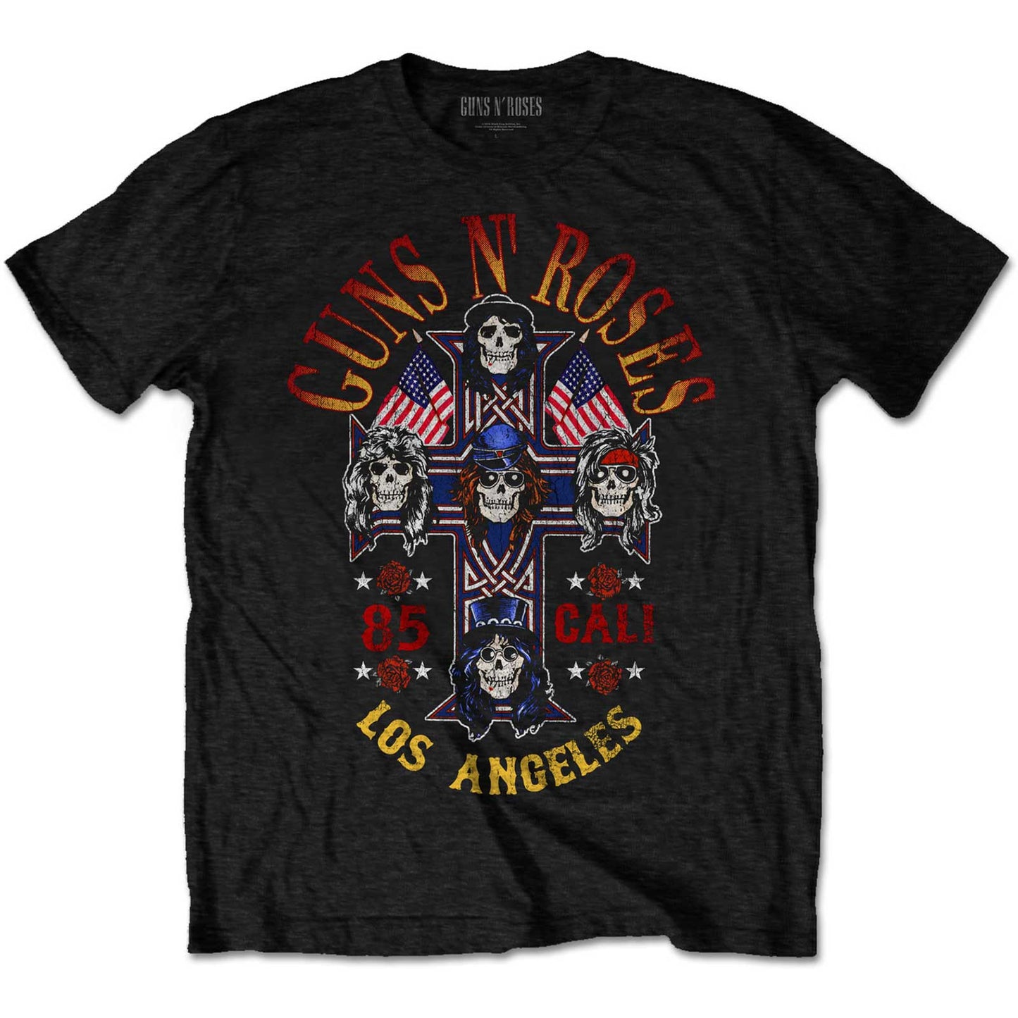 Guns N' Roses Unisex T-Shirt: Cali' '85