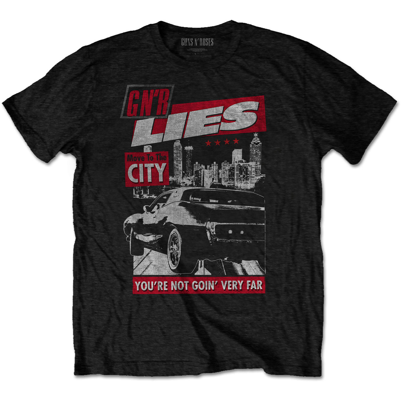 Guns N' Roses Unisex T-Shirt: Move to the City