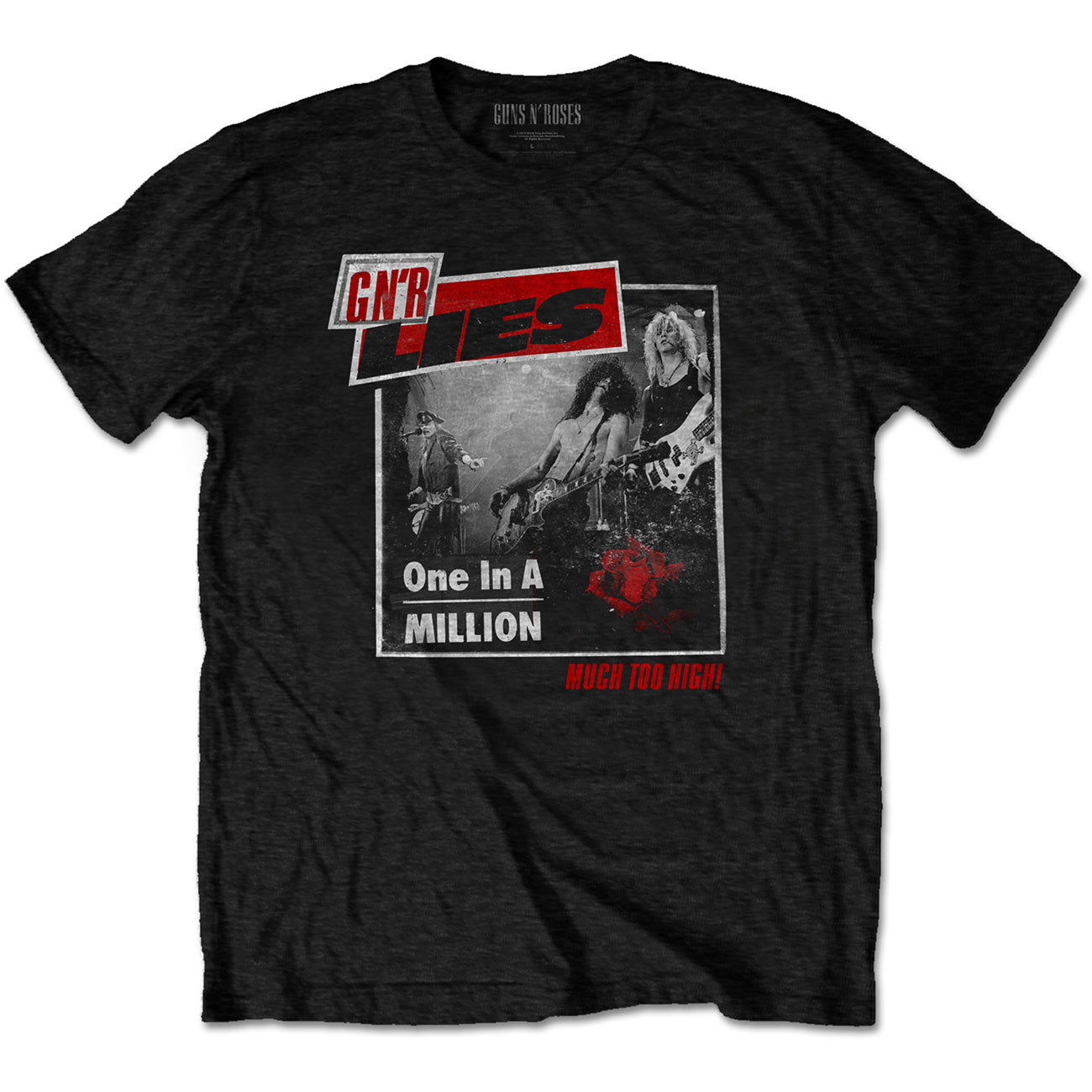 Guns N' Roses Unisex T-Shirt: One in a Million