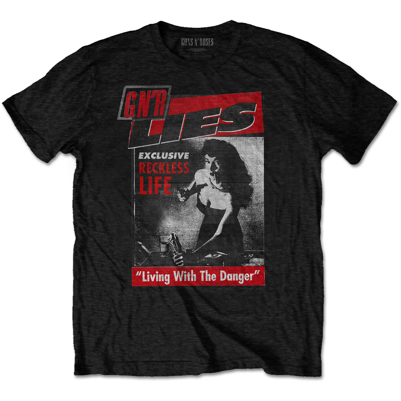 Guns N' Roses Unisex T-Shirt: Reckless Life