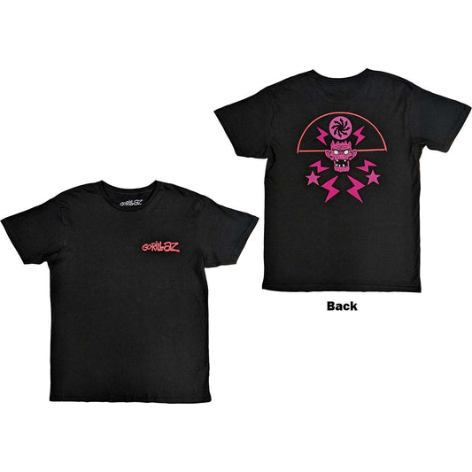 Gorillaz Unisex T-Shirt: Cult of Gorillaz (Back Print)