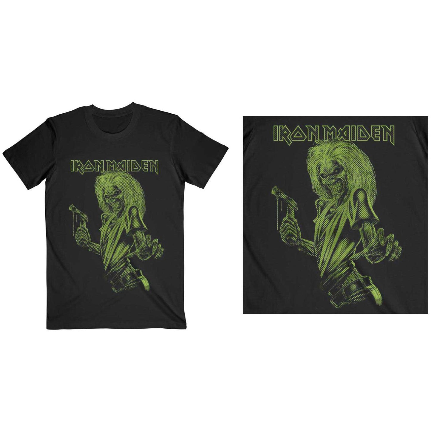 Iron Maiden Unisex T-Shirt: One Colour Eddie