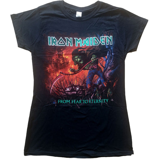 Iron Maiden Ladies T-Shirt: From Fear to Eternity (Skinny Fit)