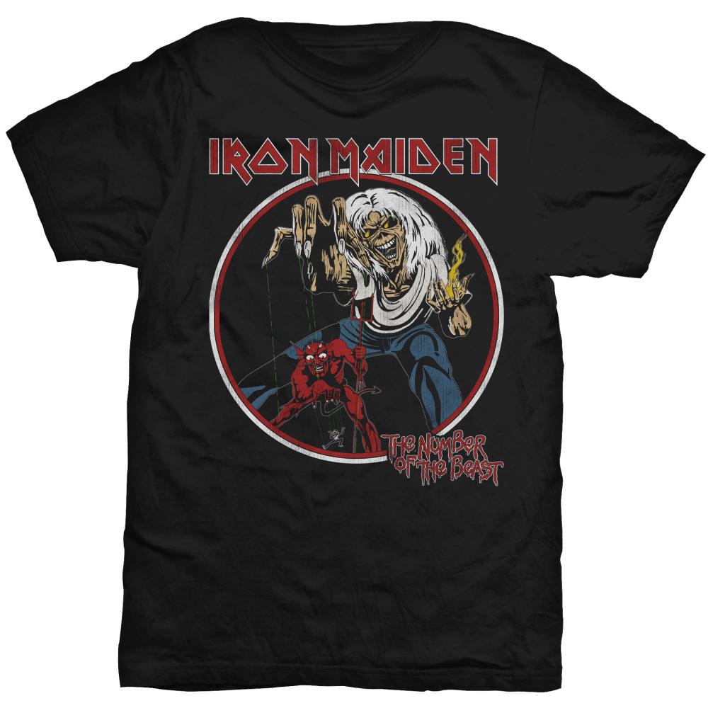 Iron Maiden Unisex T-Shirt: Number Of The Beast