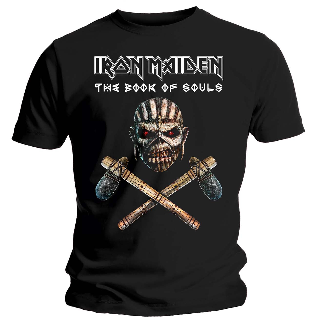 Iron Maiden Unisex T-Shirt: Axe Colour