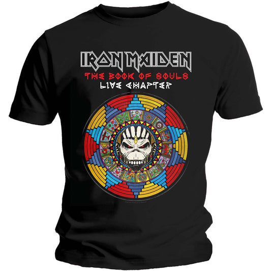 Iron Maiden Unisex T-Shirt: Book of Souls Live Chapter