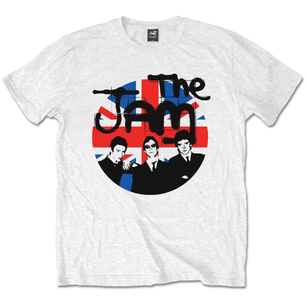 The Jam Unisex T-Shirt: Union Jack Circle