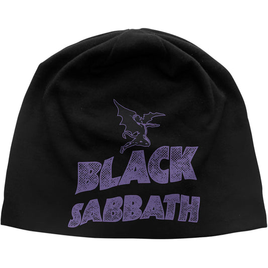 Black Sabbath Unisex Beanie Hat: Logo & Devil