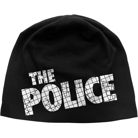 The Police Unisex Beanie Hat: Logo