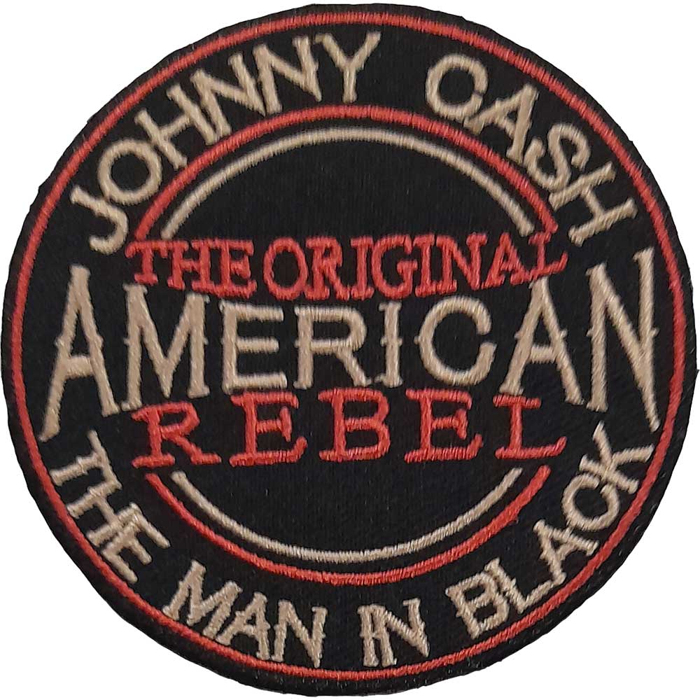 Johnny Cash Standard Patch: American Rebel