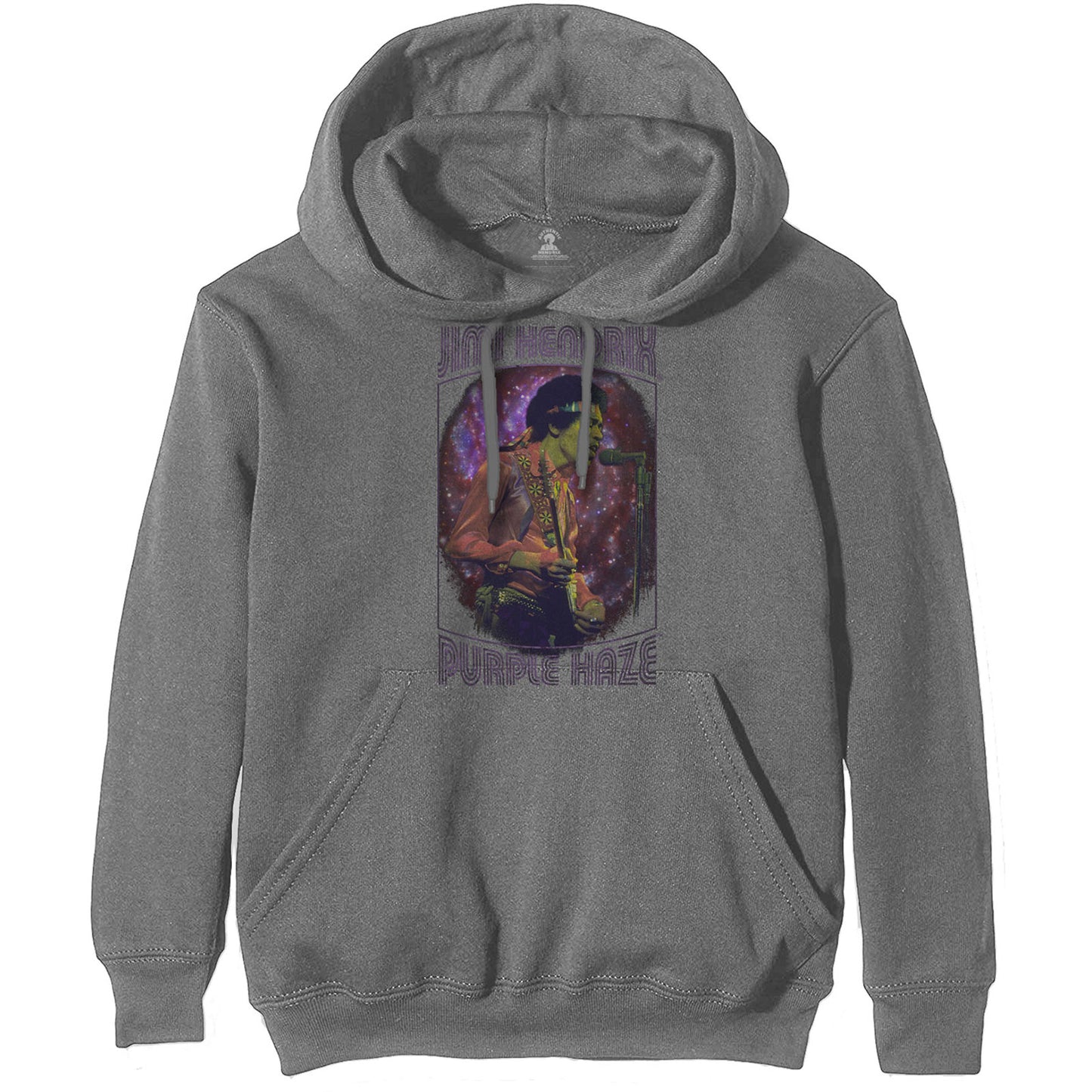 Jimi Hendrix Unisex Pullover Hoodie: Purple Haze Frame