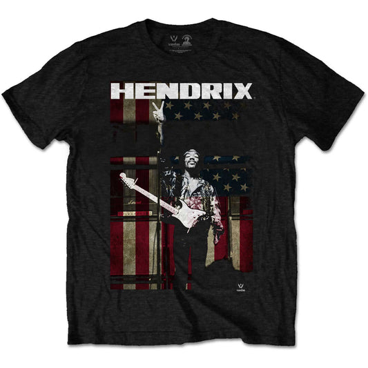 Jimi Hendrix Kids T-Shirt: Peace Flag