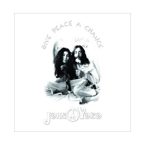 John Lennon Greetings Card: Give Peace a Chance