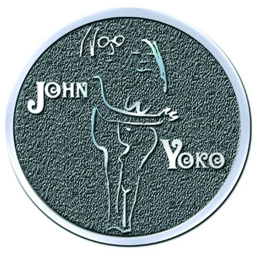 John Lennon Pin Badge: John & Yoko