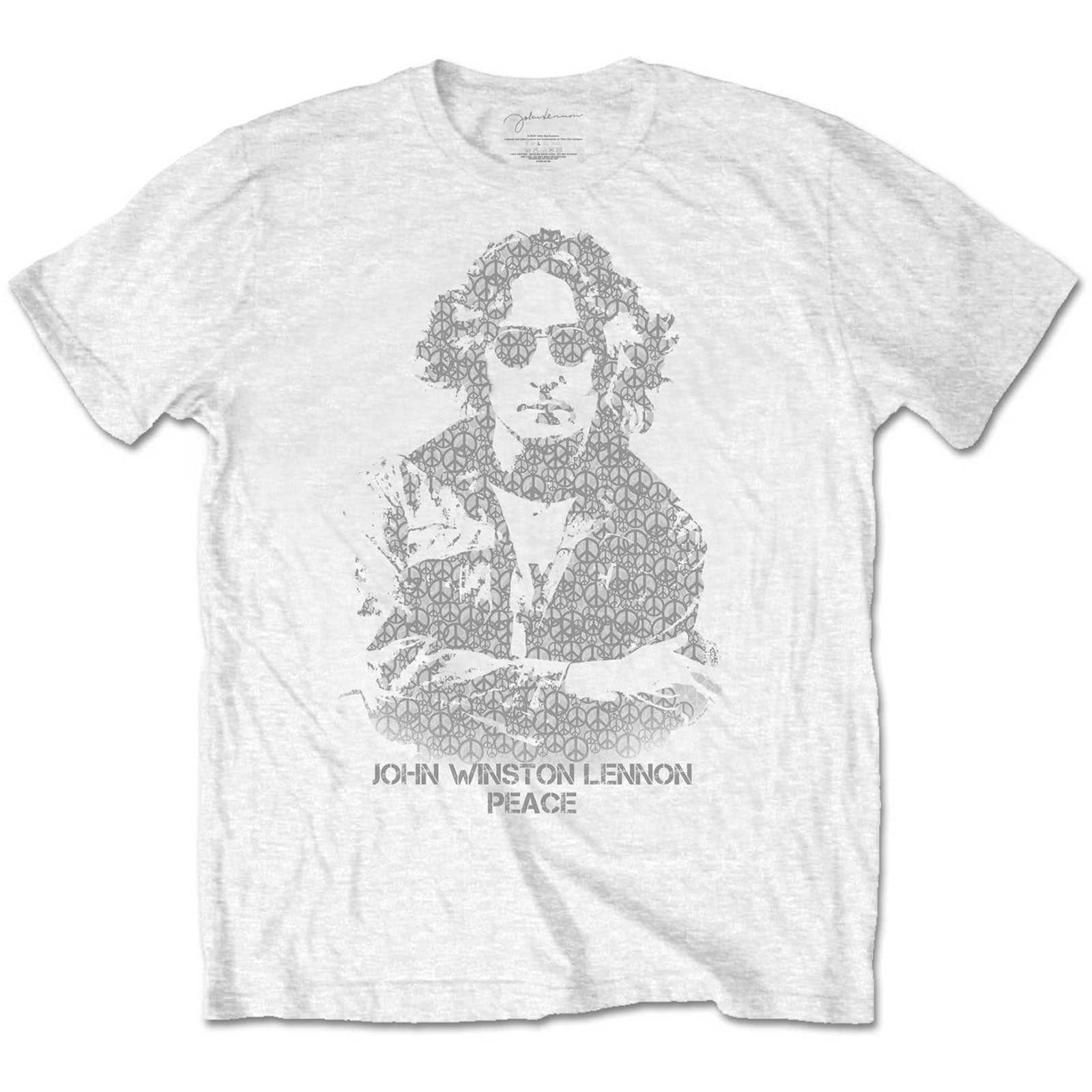 John Lennon Unisex T-Shirt: Peace