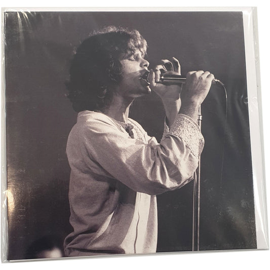 The Doors Greetings Card: Jim Morrison Microphone