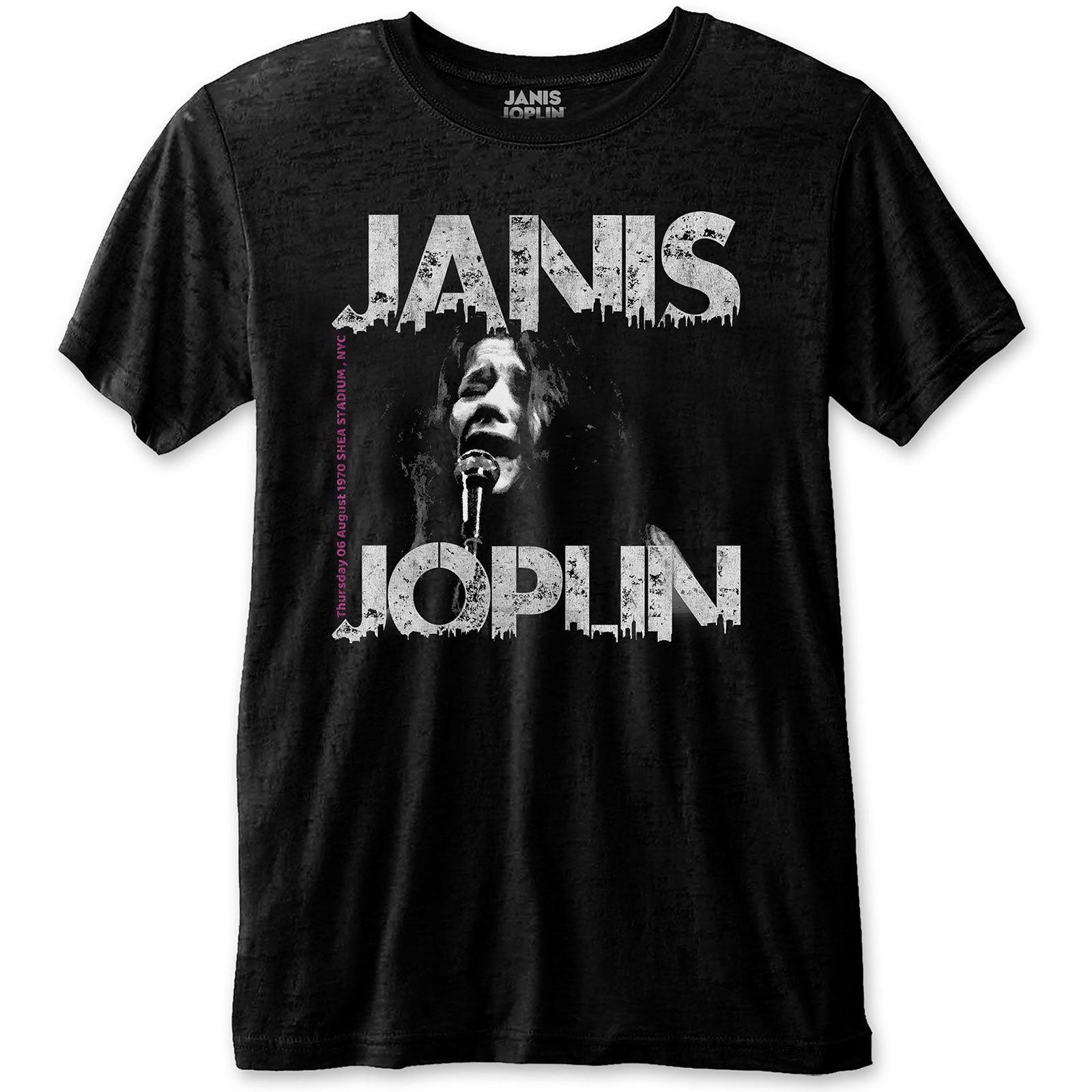 Janis Joplin Unisex T-Shirt: Shea '70 (Eco-Friendly)