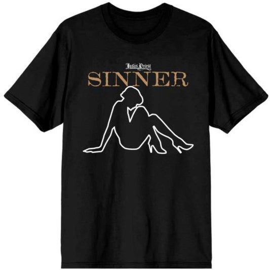 Judas Priest Unisex T-Shirt: Sin After Sin Sinner Slogan Lady