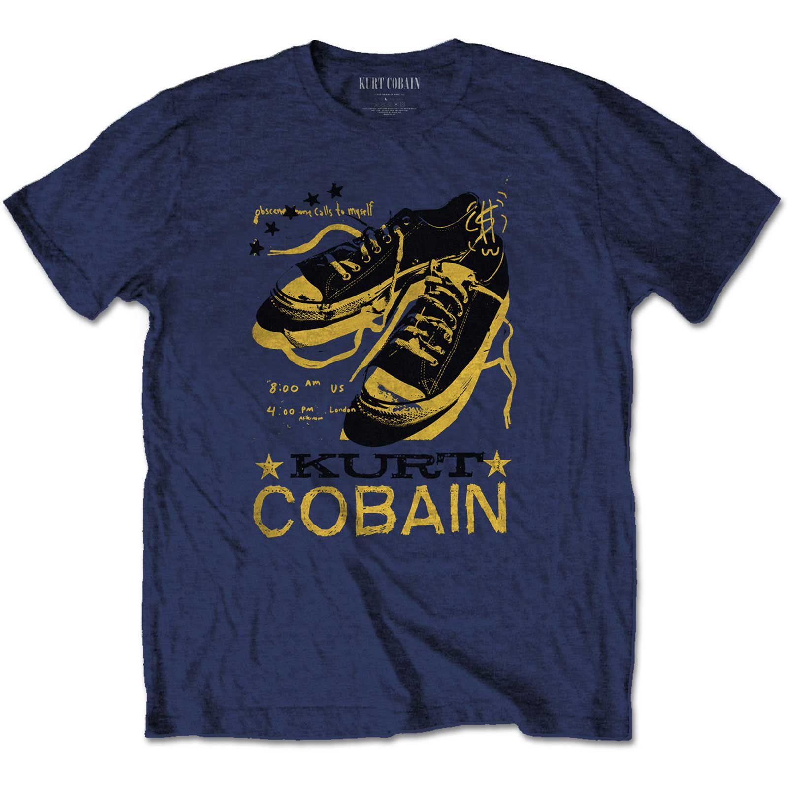 Kurt Cobain Kids T-Shirt: Laces