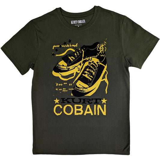 Kurt Cobain Unisex T-Shirt: Converse