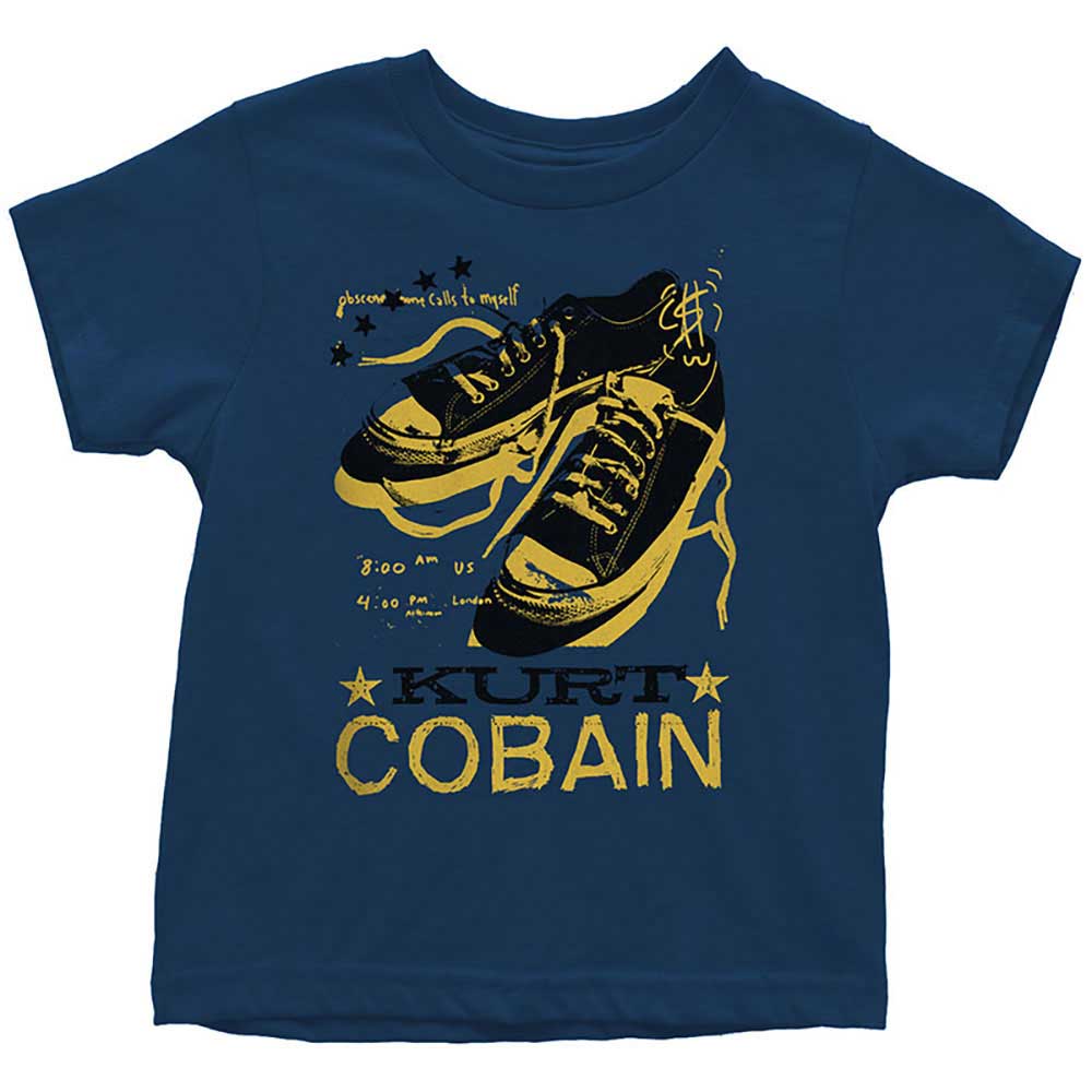Kurt Cobain Kids Toddler T-Shirt: Laces