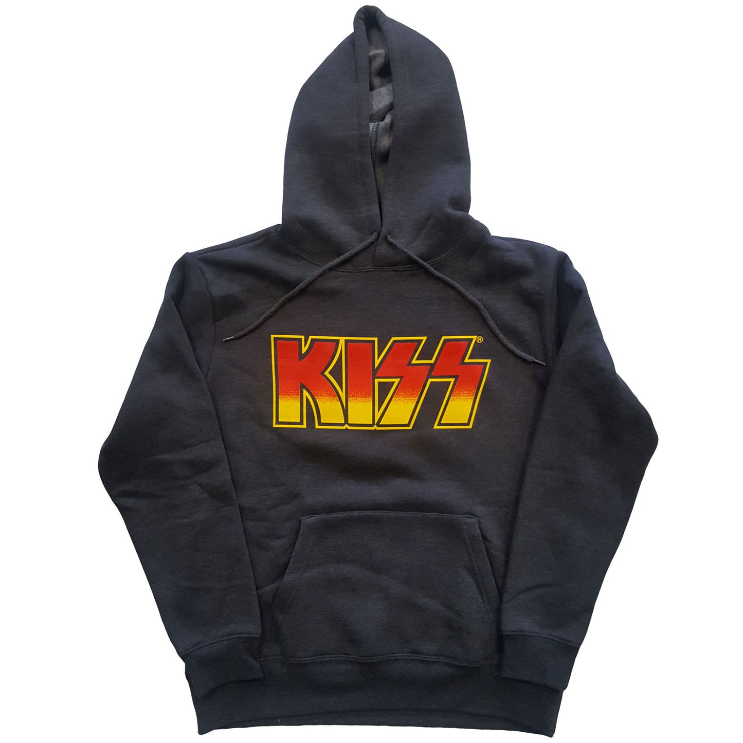 KISS Unisex Pullover Hoodie: Classic Logo