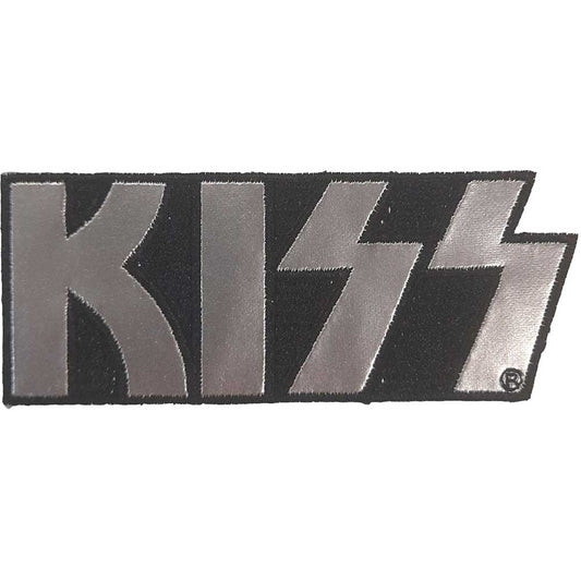 KISS Standard Patch: Chrome Logo