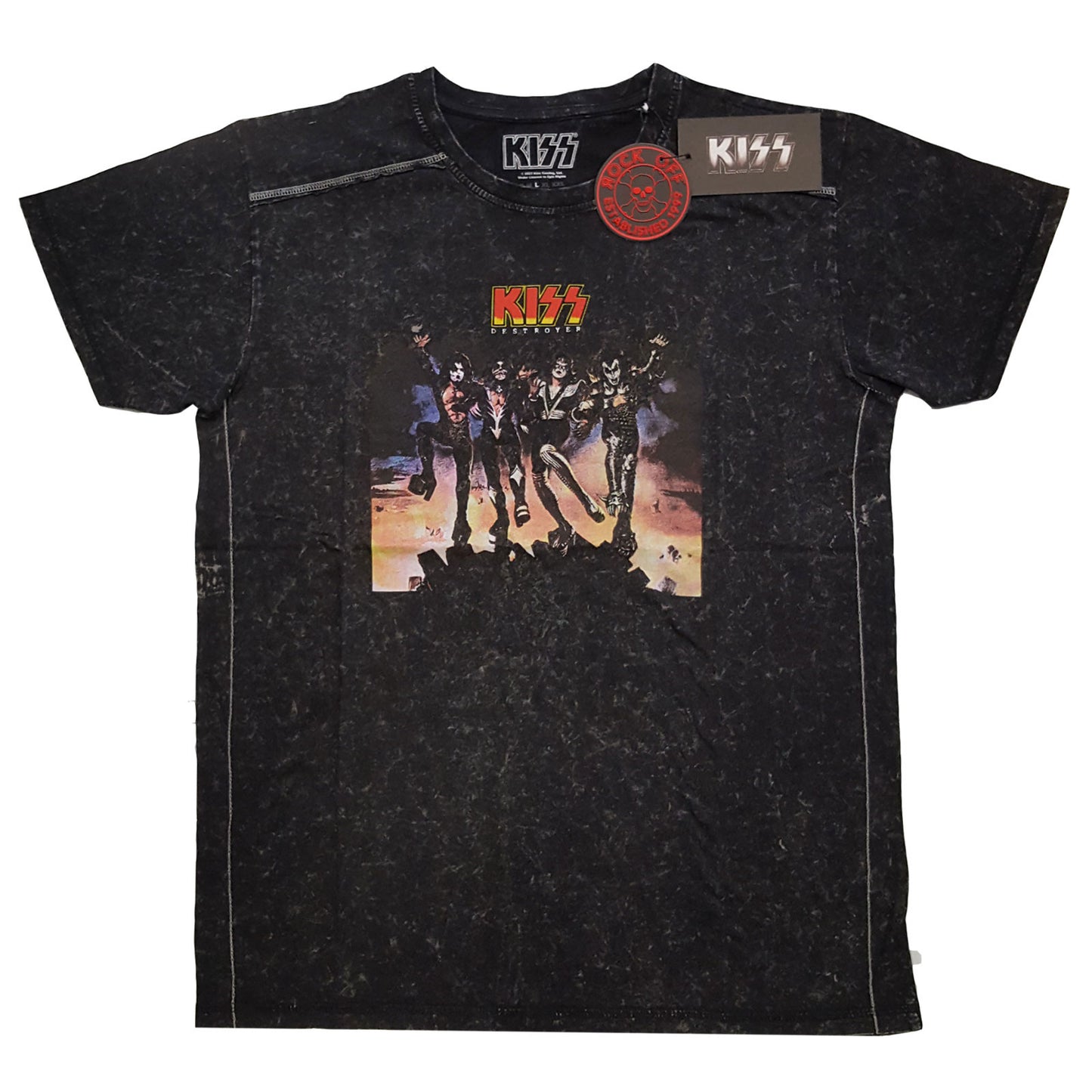 KISS Unisex T-Shirt: Destroyer (Wash Collection)