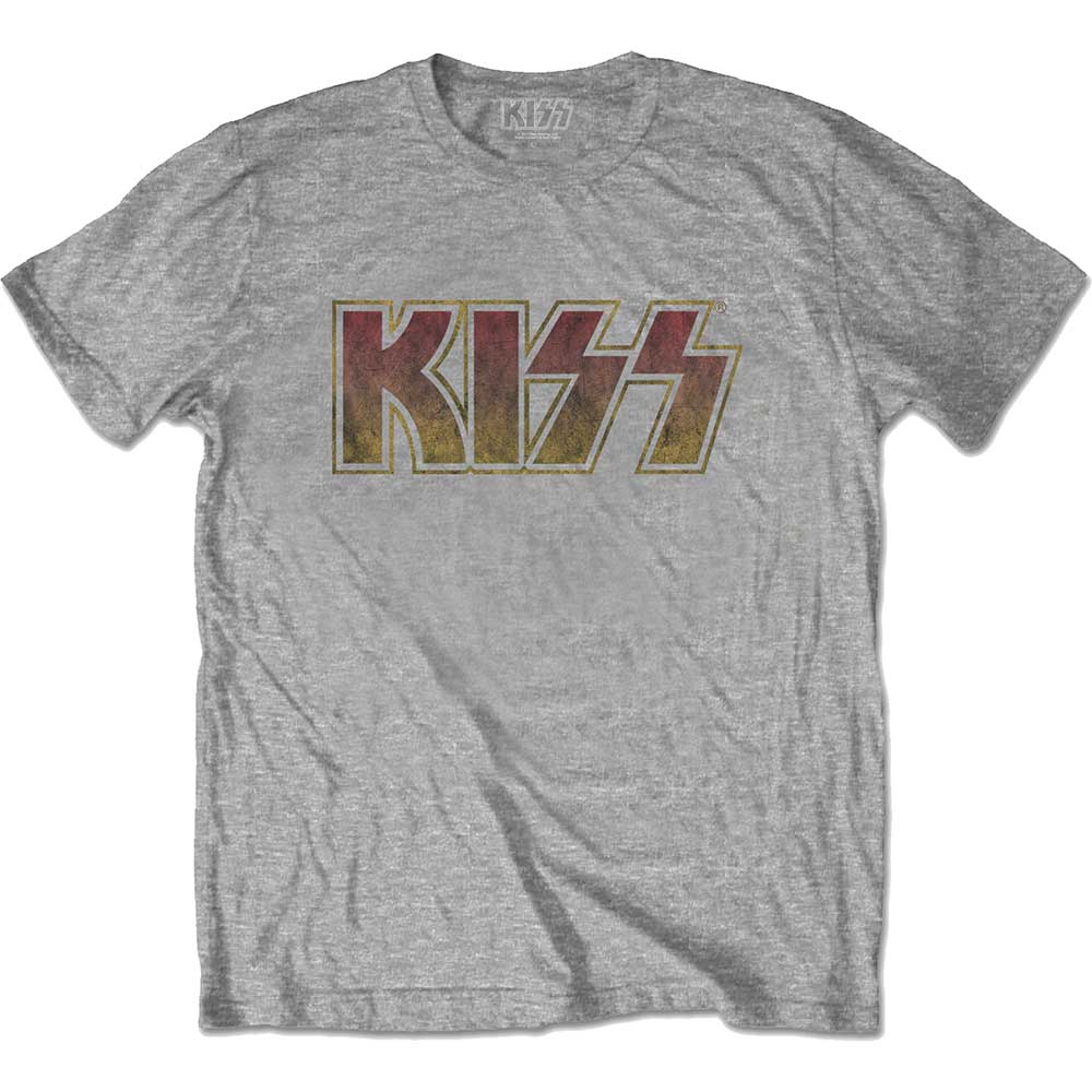 KISS Unisex T-Shirt: Vintage Classic Logo