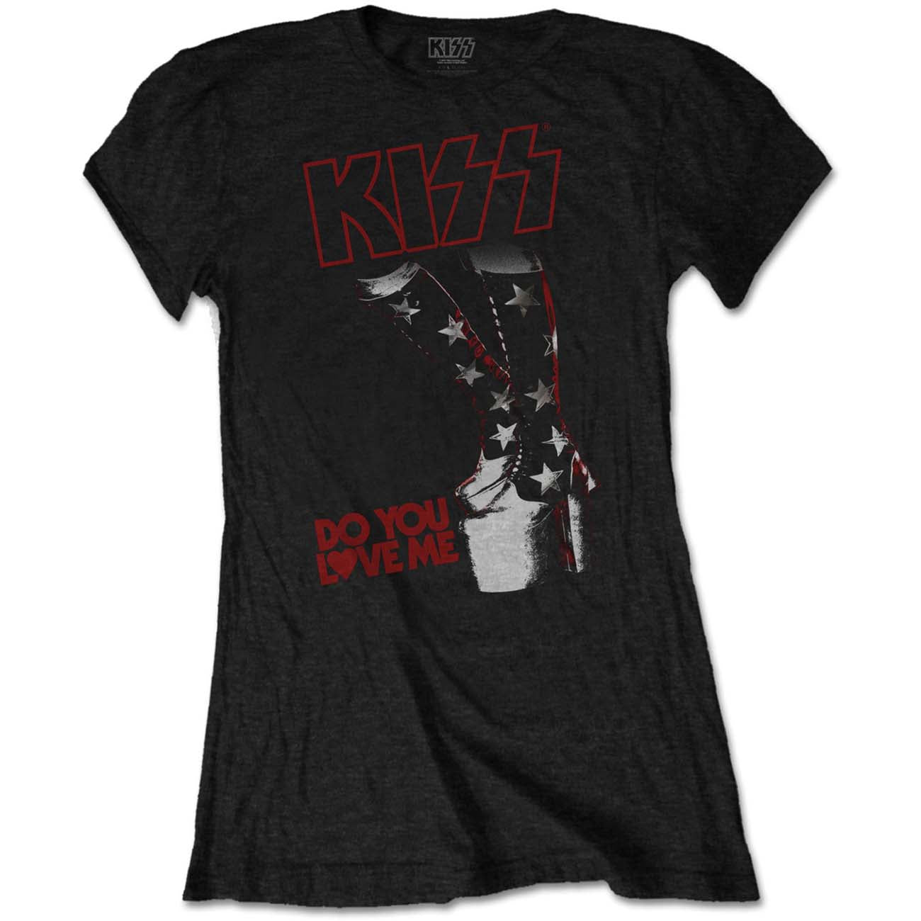KISS Ladies T-Shirt: Do You Love Me