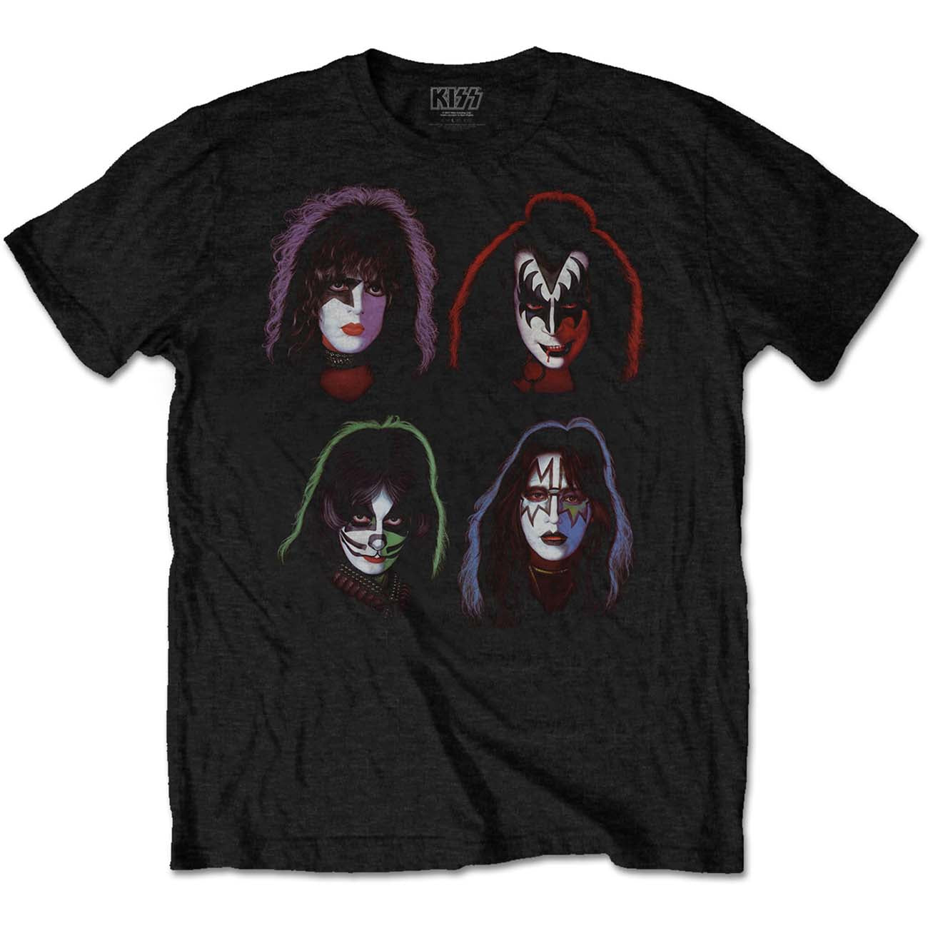 KISS Unisex T-Shirt: Faces