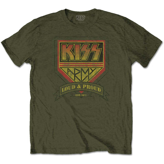 KISS Unisex T-Shirt: Loud & Proud