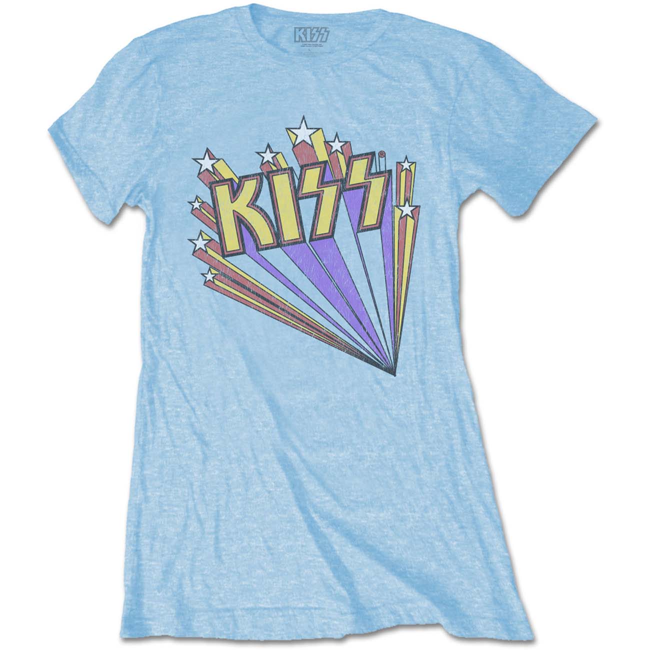 KISS Ladies T-Shirt: Stars