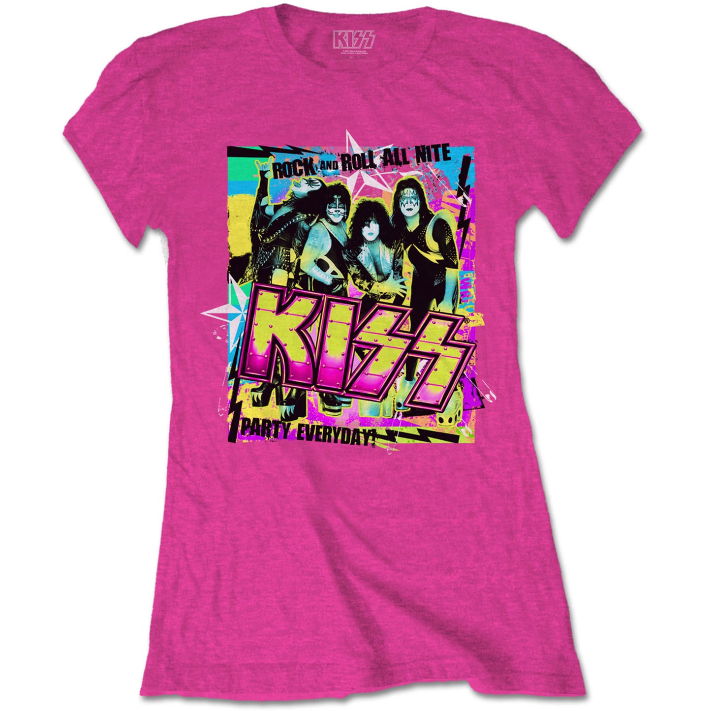 KISS Ladies T-Shirt: Party Every Day