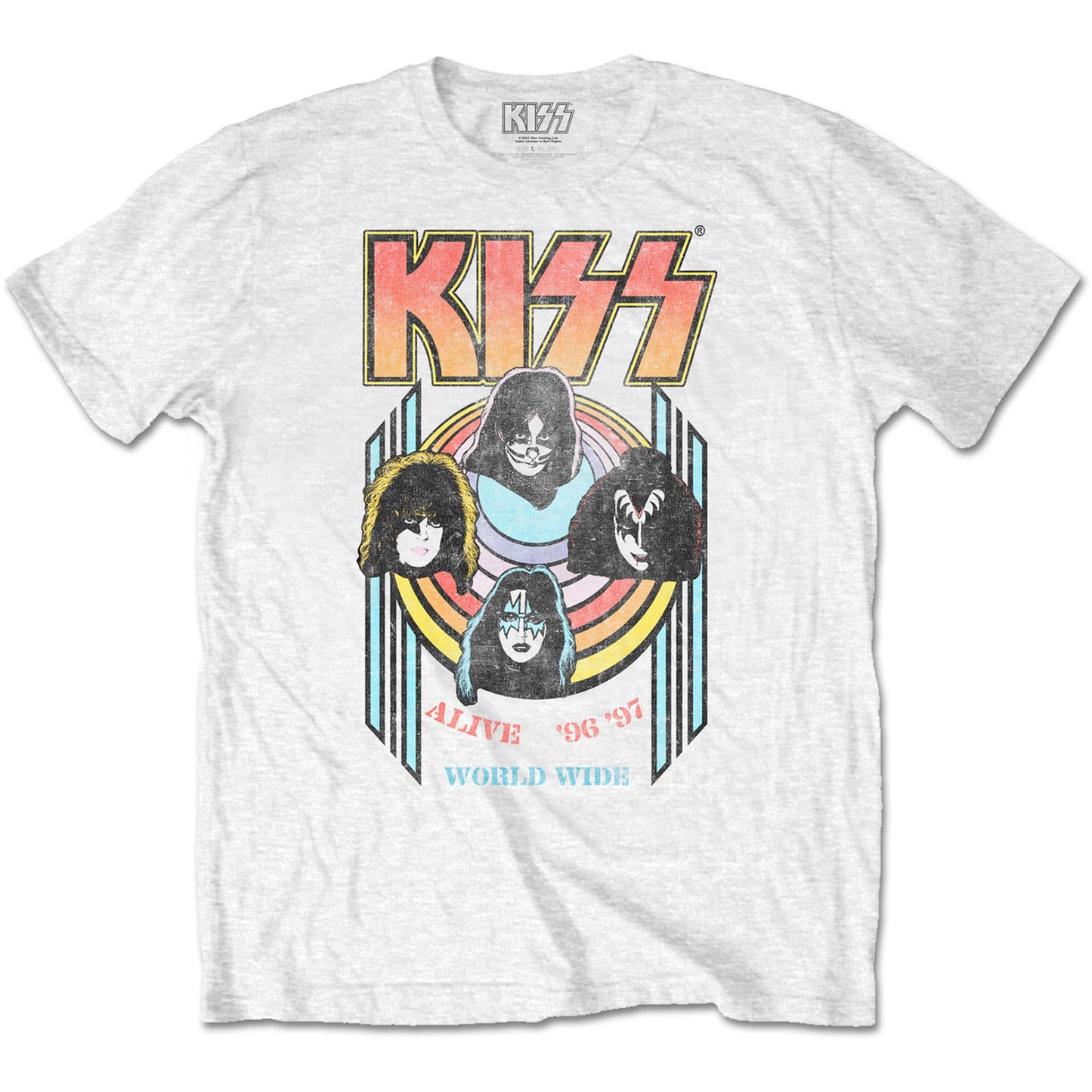 KISS Unisex T-Shirt: World Wide