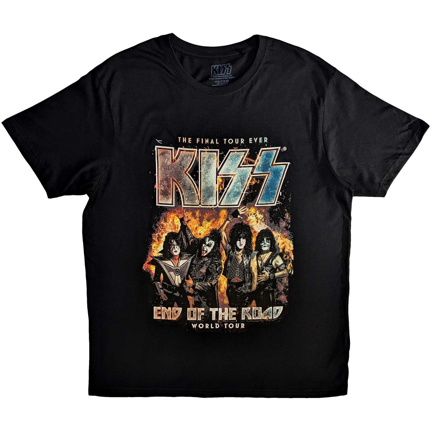 KISS Unisex T-Shirt: End Of The Road Final Tour