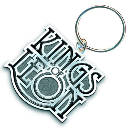 Kings of Leon Keychain: Scroll Logo (Enamel In-fill)