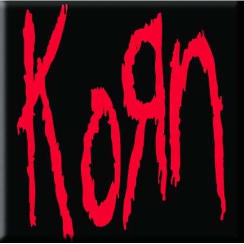 Korn Single Cork Coaster: Logo