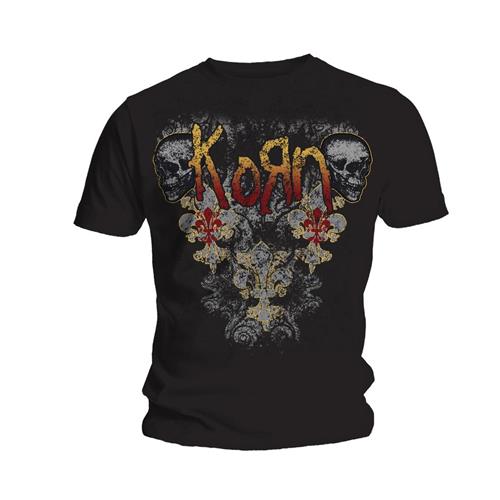Korn Unisex T-Shirt: Skulldelis (Medium)