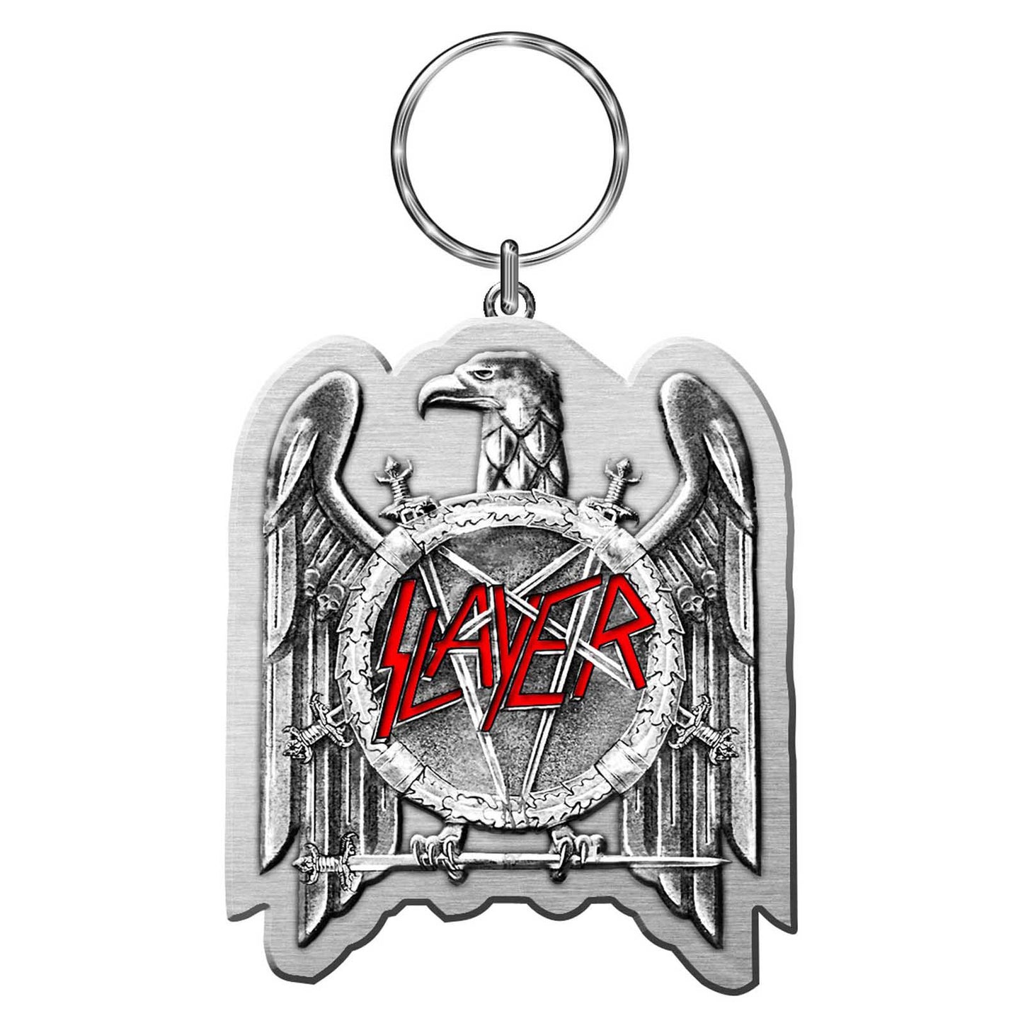 Slayer Keychain: Eagle (Enamel In-Fill)