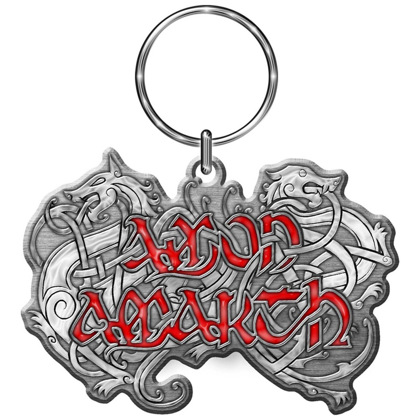 Amon Amarth Keychain: Dragon Logo (Die-Cast Relief)