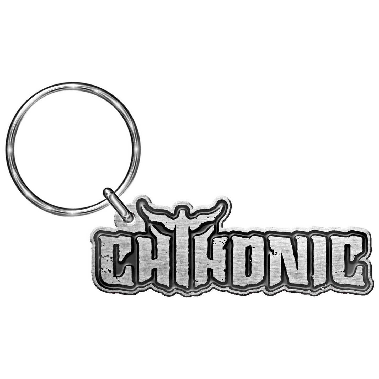 Chthonic Keychain: Logo (Die-Cast Relief)
